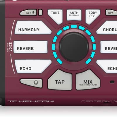 Tc Helicon Perform-Vg Burgundy Vocal Processor image 1
