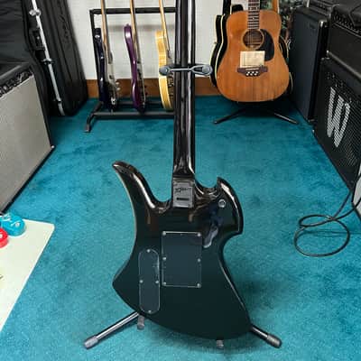 B.C. Rich Mockingbird MGFRBK Black with Floyd Rose image 9