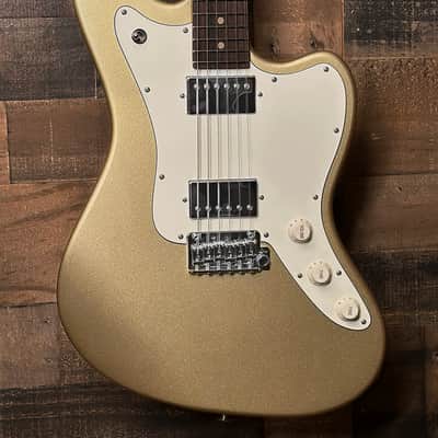 Suhr Classic JM Gold Electric Guitar with Tremolo image 1