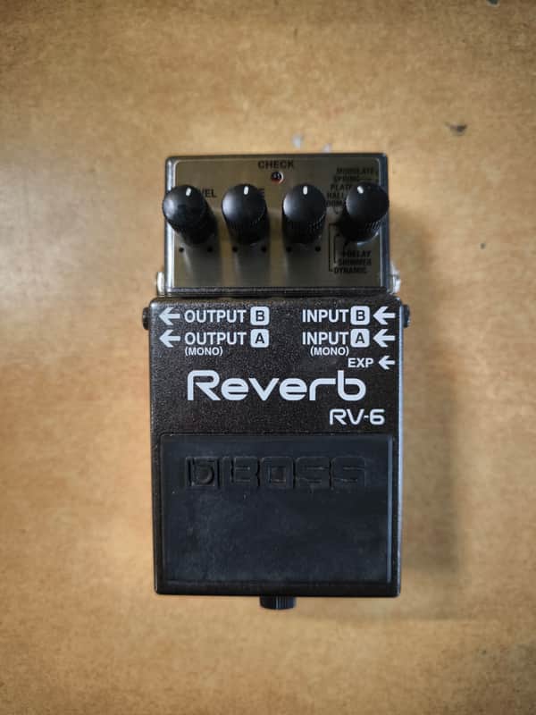 Boss RV-6 Reverb 2015 - Present - Silver image 1