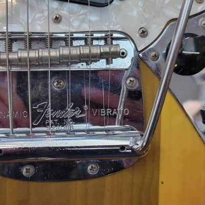 Fender Mustang Electric Vintage with Original Case All Original 1973 - Sunburst image 9
