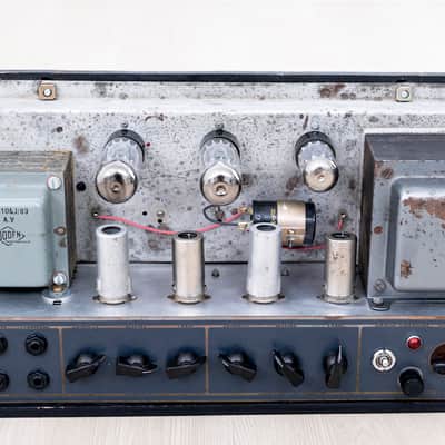 1964 Vox AC50/4 Mk II Big Box Tube Amp Head & Foundation 1x18 Speaker Cabinet, JMI image 14