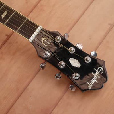 2010 Epiphone Inspired By Texan FT-79AN Reissue 64 - Antique Natural image 18