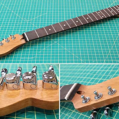 Graph Tech Ratio Loaded Left Handed or Reverse Headstock T-STyle Neck - Nitro image 3