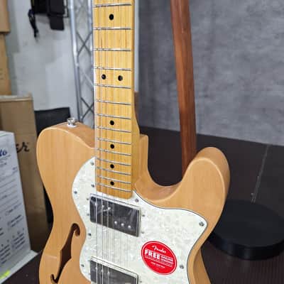 Squier Classic Vibe '70s Telecaster Thinline 2026 Natural weighs 7.18 pounds image 4