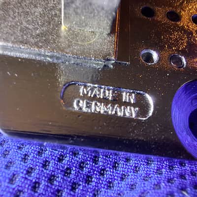 Clean! Original German Floyd Rose (OFR) w/ Push-In Arm - Chrome image 3