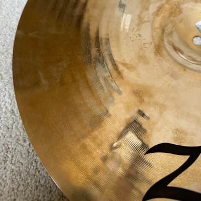 Zildjian 16” A Custom Crash Cymbal 00s - Cu image 12