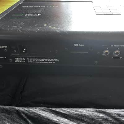 Kurzweil K2500X 88-Key Digital Workstation Synthesizer 1990s - Black image 6