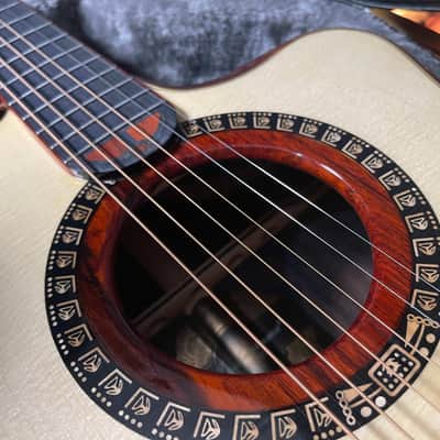 Merida Sadhu cutaway solid Spruce/ rosewood Acoustic guitar with hardcase image 8