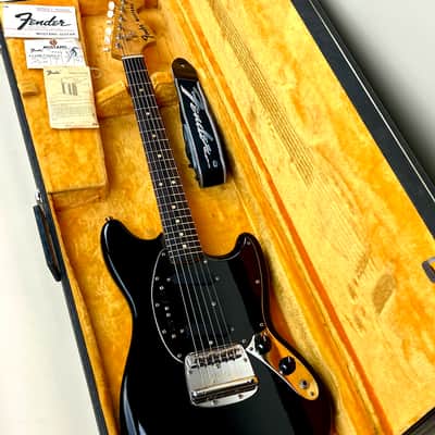Fender Mustang Black 1974 image 24