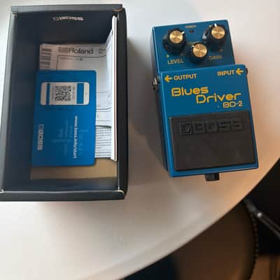 Boss BD-2 Blues Driver (Silver Label) 1995 - Present - Blue image 1