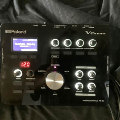 Roland TD-25K V-Drum Kit with Mesh Pads 2010s - Black image 9