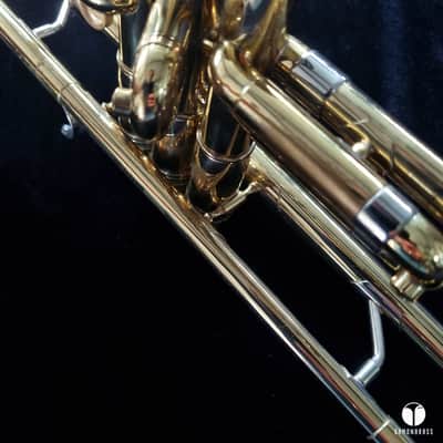F.E. Olds Ambassador trumpet case mouthpieces GAMONBRASS image 10