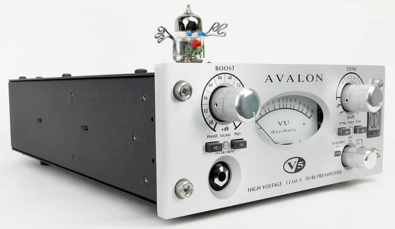 Avalon V5 Silver Mic Preamp D.I.-Re-Mic + Neuwertig + 1,5 Jahre Garantie image 1