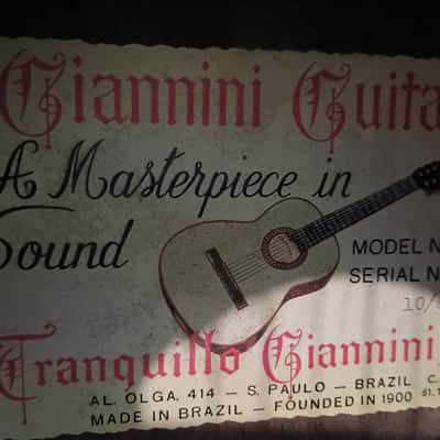 Giannini Model 2 1968, Brazil made classical, mojo! image 7