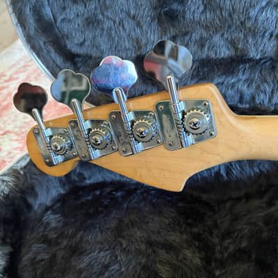 Fender Jazz Bass 3-Bolt with Maple Fretboard 1977 - 1978 - Cherry Sunburst image 9