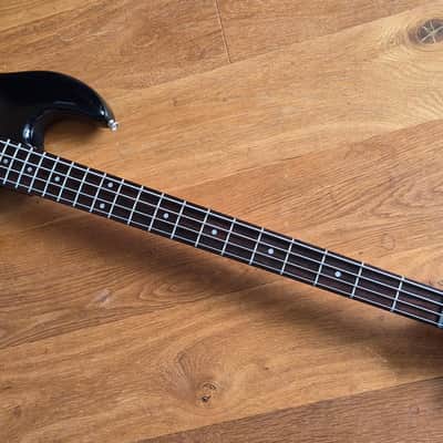 Aria Heritage Laser Electric bass 1985 - Gloss Black image 8