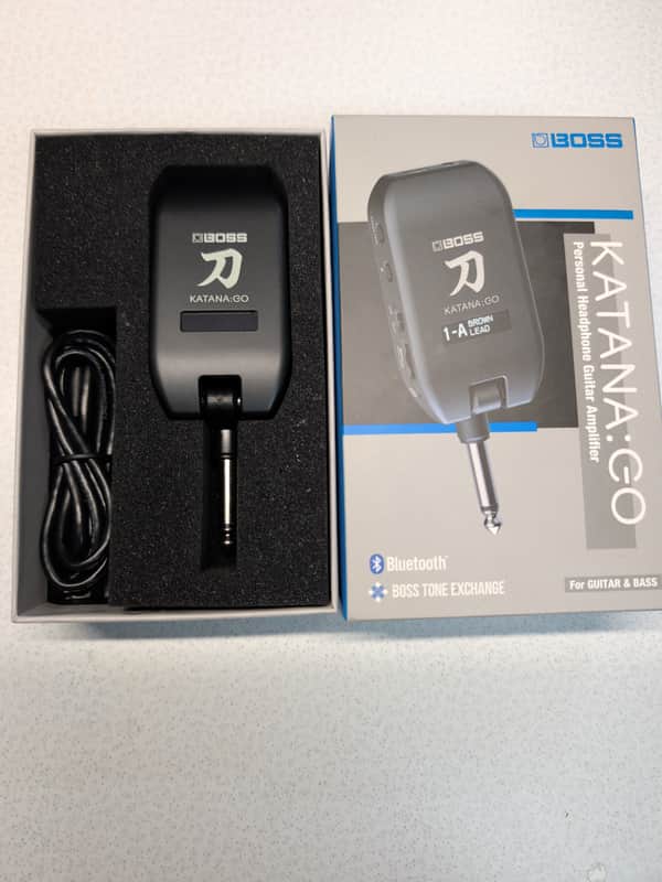 Boss KATANA:GO V2 Personal Headphone Guitar Amplifier 2025 - Present - Black image 1