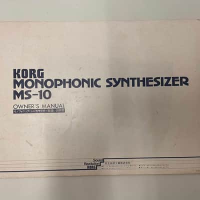 Korg MS-10 1970s - Black image 11