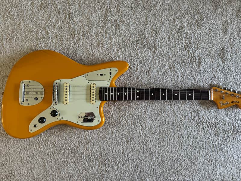 Fender Johnny Marr Signature Jaguar Limited Edition 2022 Fever Dream Yellow