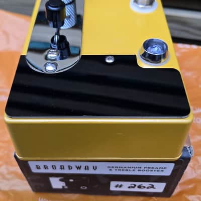 Coppersound Pedals Broadway Treble Booster & Germanium Preamp - w/box, like new Free UK Shipping! image 3