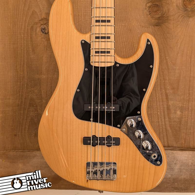 Squier Vintage Modified 70s Jazz Bass Natural - Used image 1