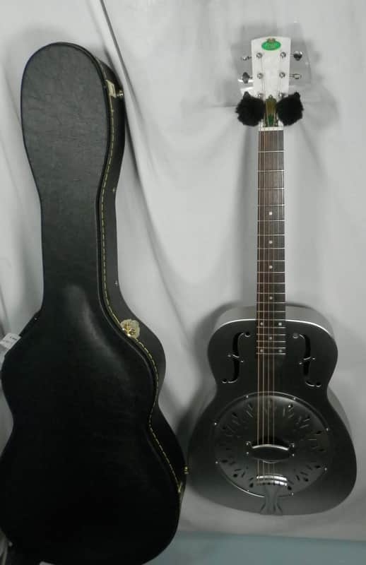 Regal RC-1 Duolian Dobro Resonator Acoustic Guitar Polychrome with case new image 1