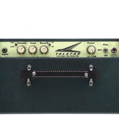 Carr Telstar 17W 1x12 EL34/6V6 Reverb Combo Green w/Valiant Custom Speaker image 4