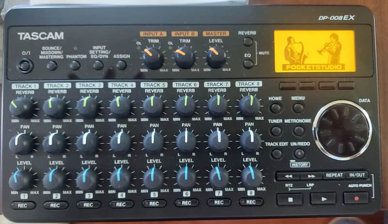 Tascam DP-008EX 8-track Digital Portastudio | Reverb