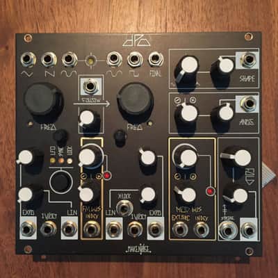 Black & Gold Make Noise DPO Dual Primary Oscillator Module image 1