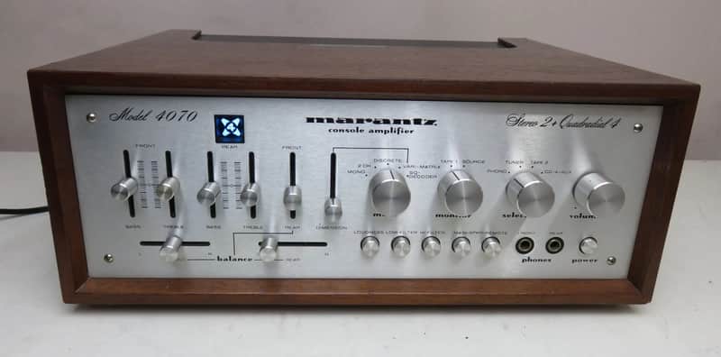 MARANTZ 4070 QUADRADIAL (QUAD) 4 INTEGRATED AMPLIFIER FULLY SERVICED RECAPPED A+ image 1