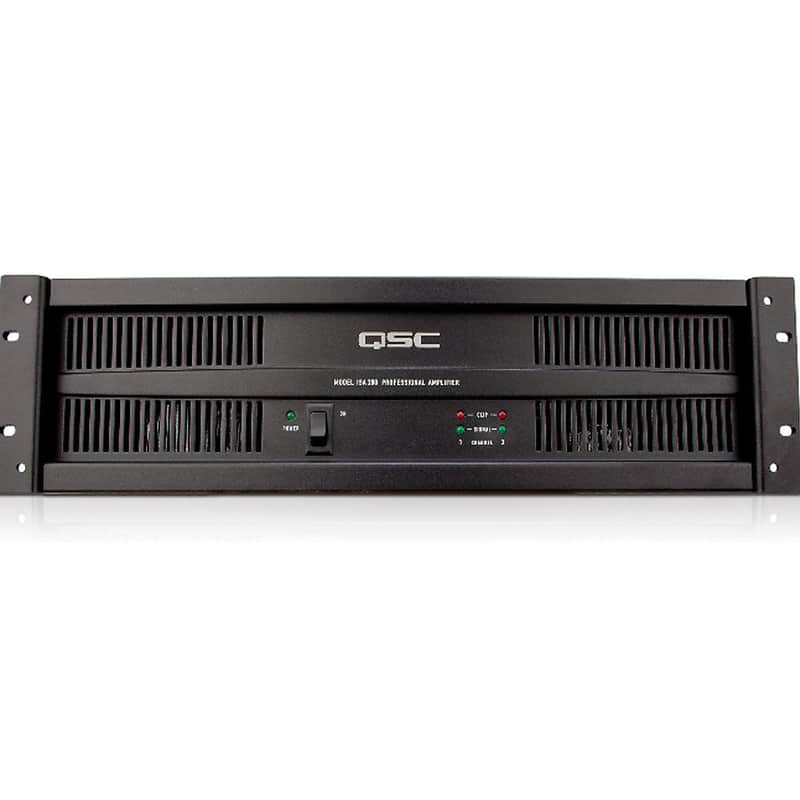 QSC ISA280 2-Channel Cinema Installation Power Amplifier image 1