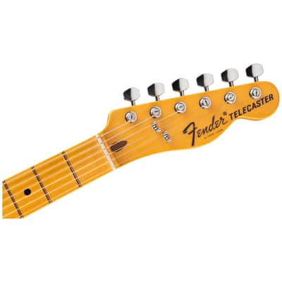Fender Stories Collection Mike Campbell Red Dog Telecaster® Electric Guitar - Maple Fingerboard - Red Dog Red image 6