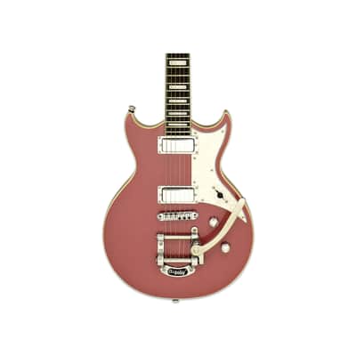 Aria 212 MK2 Pro II Bowery Chambered Construction Electric Guitar,212-MK2-CDPK image 3