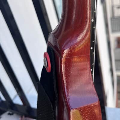 Gibson Flying V Crescent Moon 2002 - Worn Cherry image 10