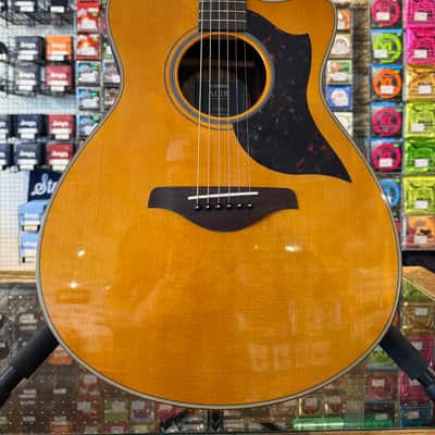 Yamaha AC1R Concert Acoustic-Electric with Cutaway - Natural image 1