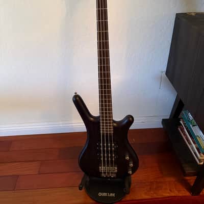 Warwick Warwick RockBass Corvette Double Buck Electric Bass 2017 - Nirvana Black Satin image 1