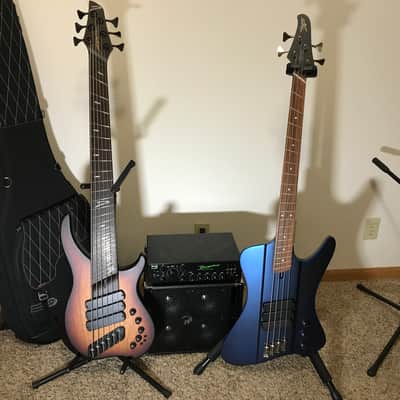 NEW Dingwall Vintage Burst ABZ 6-String Bass, Wenge Neck, Glockenklang Pre 3x Pickups, 3x Switches image 2