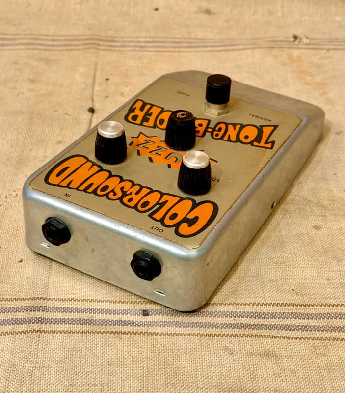 Colorsound Tone Bender Fuzz Reissue 1990's - Silver | Reverb