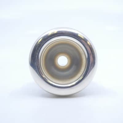 ACB 6s Small Shank Trombone Mouthpiece - Silver image 3
