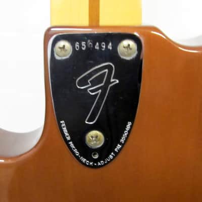 Used Fender Telecaster Deluxe Made in USA 1975 Mocha W/ OHSC VGC image 5