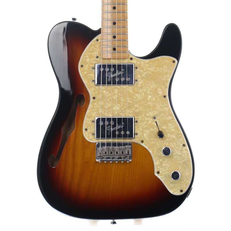 Fender Mexico Classic Series '72 Telecaster Thinline 3-Color