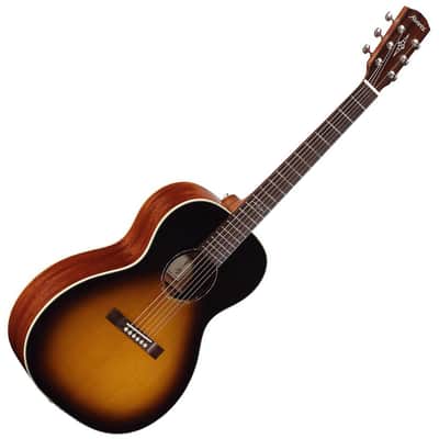 Alvarez DELTA00E Artist Blues Series Acoustic Electric Guitar - High-Gloss Vintage Burst image 4