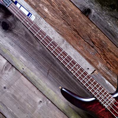 Ibanez SR300EDX-WZM Standard Soundgear Bass - Wine Red Frozen Matte image 9