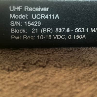Lectrosonics UCR411A Digital Hybrid Wireless Receiver – Block 21 – Fully Tested image 4