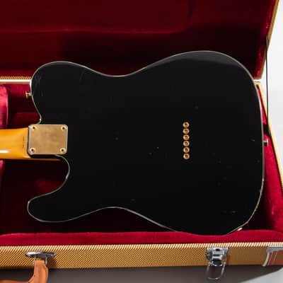 1994 Fender MIJ Japan Telecaster Custom TLG-70P Black Tweed HSC image 7