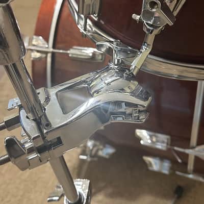 Tama SuperStar Drum Kit 22/13/16/16 Mahogany Finish image 13