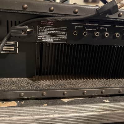 Roland JC-120H Jazz Chorus 120-Watt Guitar Head 1984 - 1990 - Black image 6