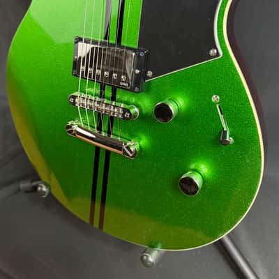 Yamaha RSS20 Revstar Standard Electric Guitar Flash Green Finish w/ Gig Bag (173) image 8