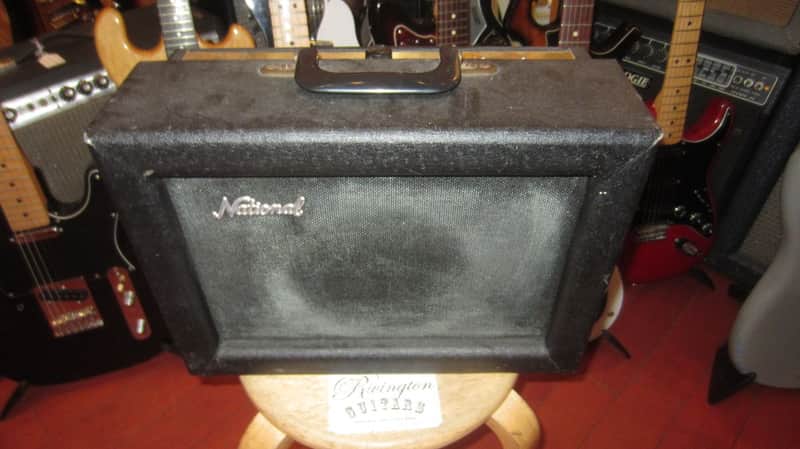 1959 National Valco Small Combo Amp Black image 1